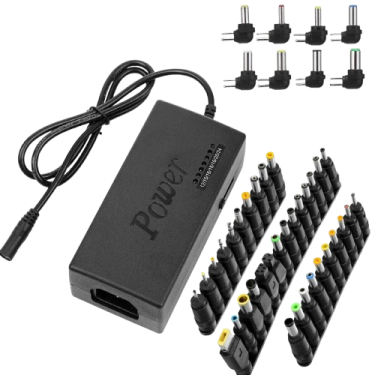 AC ADAPTER UNIVERSAL - 96W - SELECTOR DE VOLTAJE (12-24V), 8 CONECTORES