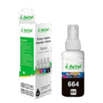 BOTELLA TINTA AICON PARA EPSON #664 NEGRO - L110 , L200, L210, L350, L355, L555 - 70ML