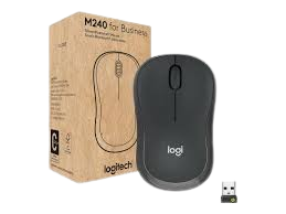 MOUSE BLUETOOTH LOGITECH M240 EMPRESARIAL SILENT, NEGRO - 910-007233