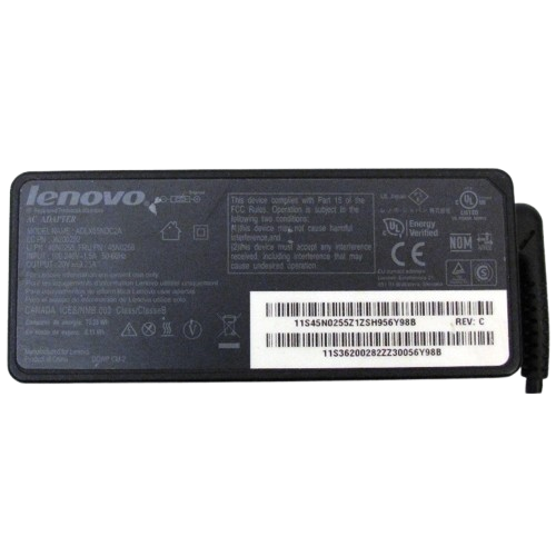 AC ADAPTER LENOVO - 65W - 20V 3.25A - Slim Tip - ADLX65NDC2A, 36200282, 45N0255, 5N0256