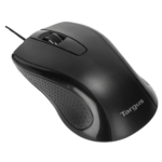 Mouse USB Targus - AMU81USZ - optico, 3 botones, 1000DPI, 6FT cable - Negro