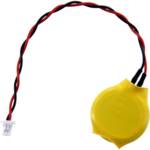 Battery CR2032 - CMOS RTC con conector de 2 pin Largo
