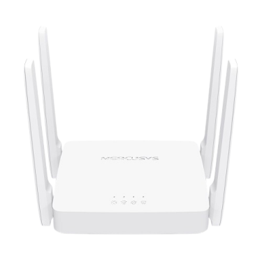 ROUTER MERCUSYS - AC10 - WIRELESS AC1200, 867MBPS (5GHZ) + 300MBPS (2.4GHZ) 2xWAN PORT + 2xLAN PORT