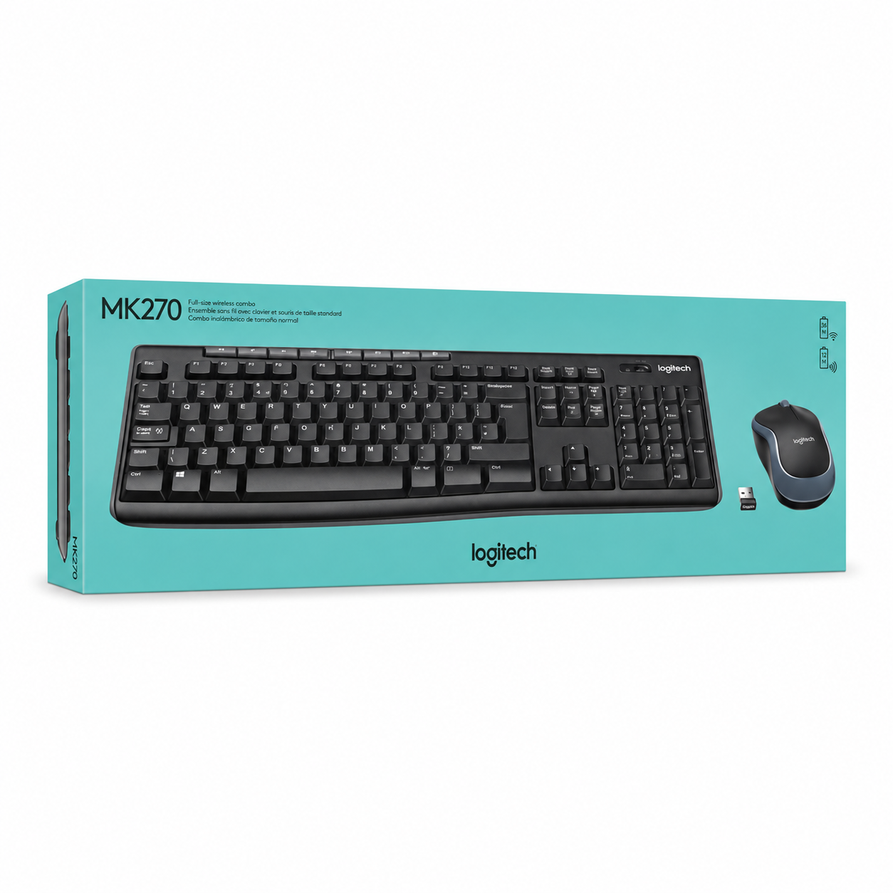 TECLADO MOUSE USB LOGITECH MK200 - ESPAÑOL - NEGRO - 920-002716