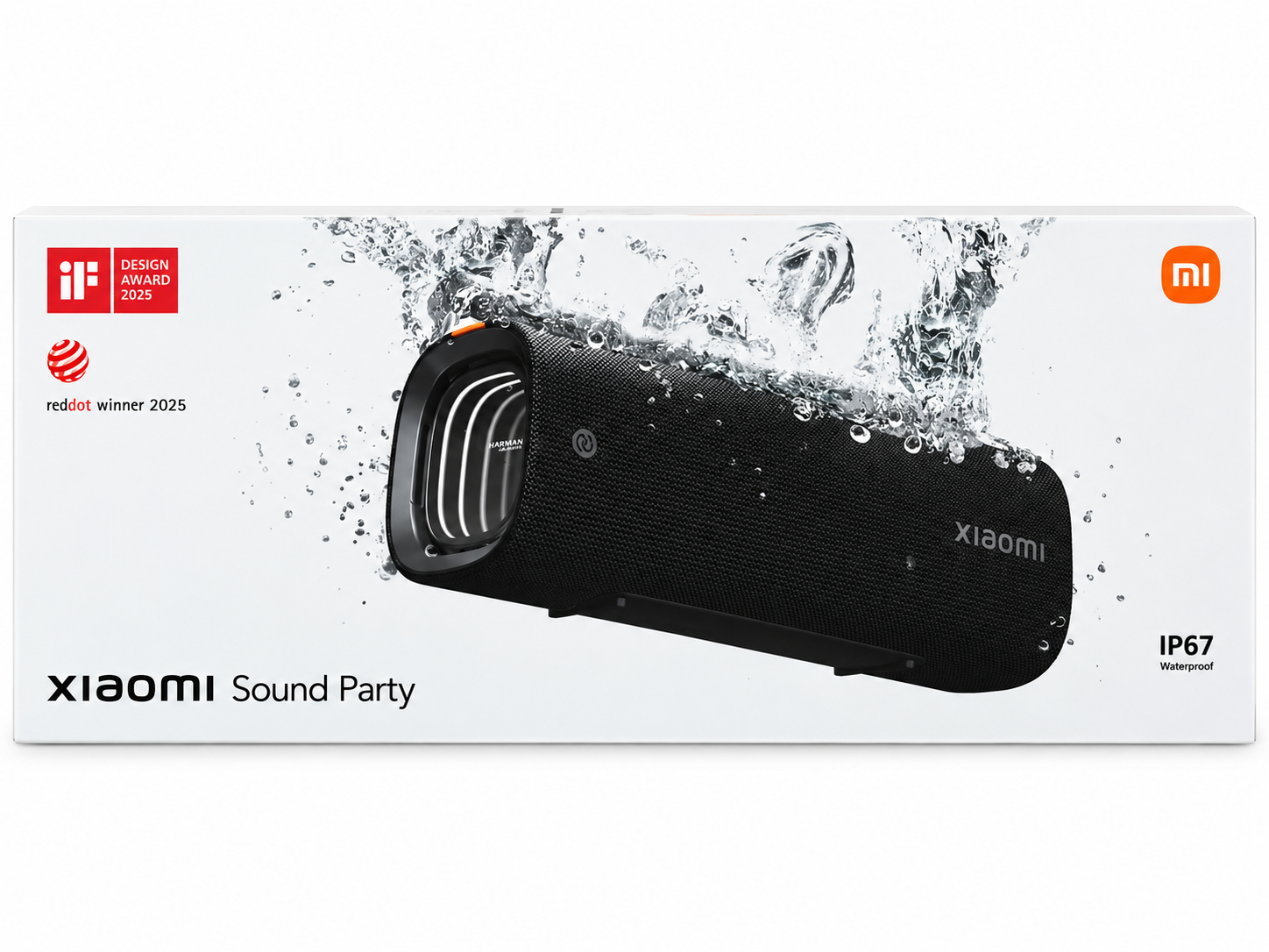 Bocina Bluetooth Xiaomi Sound Party – QBH4321GL – 50W, Bluetooth 5.4, 5200mAh, IP67, TWS, NFC, Party Connect, PD, Power Bank 15W - Negro